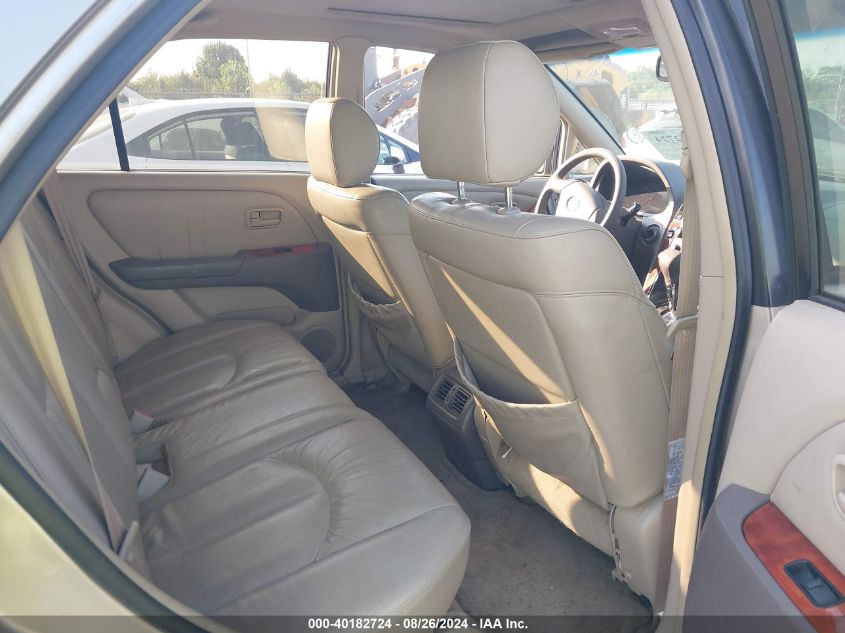 1999 Lexus Rx 300 VIN: JT6HF10U0X0041871 Lot: 40182724