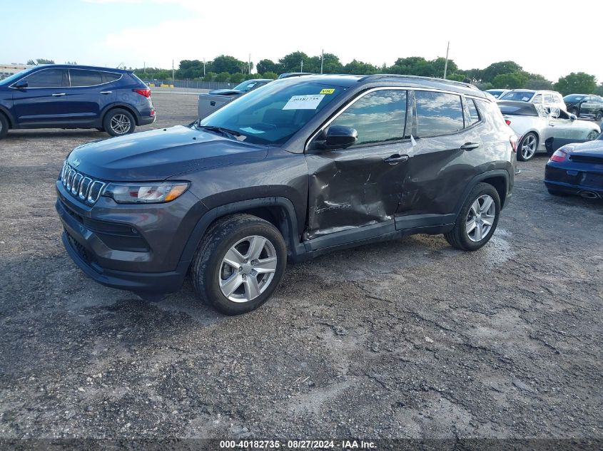 3C4NJCBB6NT234480 2022 JEEP COMPASS - Image 2