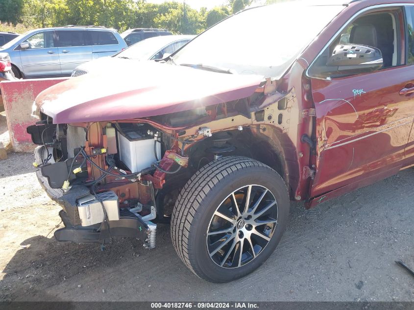 2018 Toyota Highlander Se VIN: 5TDJZRFH0JS536277 Lot: 40182746