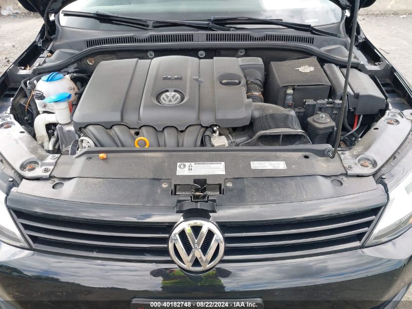 3VWDP7AJXCM126684 2012 Volkswagen Jetta 2.5L Se