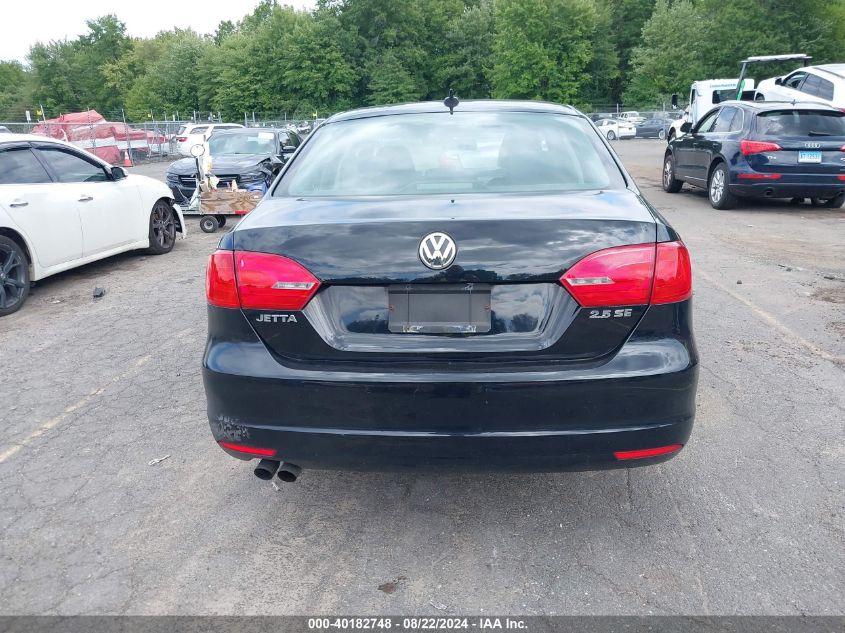 2012 Volkswagen Jetta 2.5L Se VIN: 3VWDP7AJXCM126684 Lot: 40182748