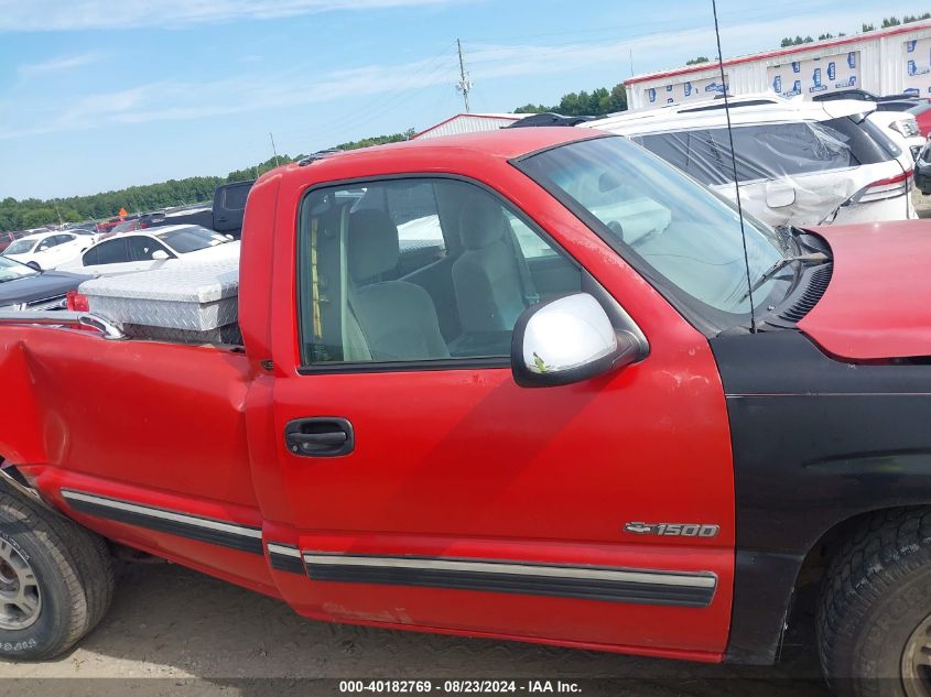 2000 Chevrolet Silverado 1500 Ls VIN: 1GCEC14T3YE287968 Lot: 40182769