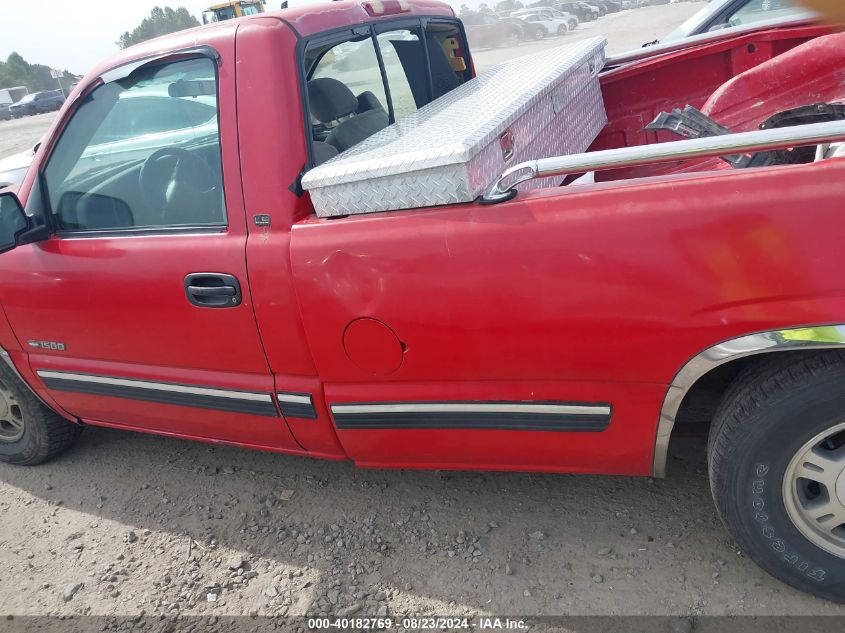 2000 Chevrolet Silverado 1500 Ls VIN: 1GCEC14T3YE287968 Lot: 40182769