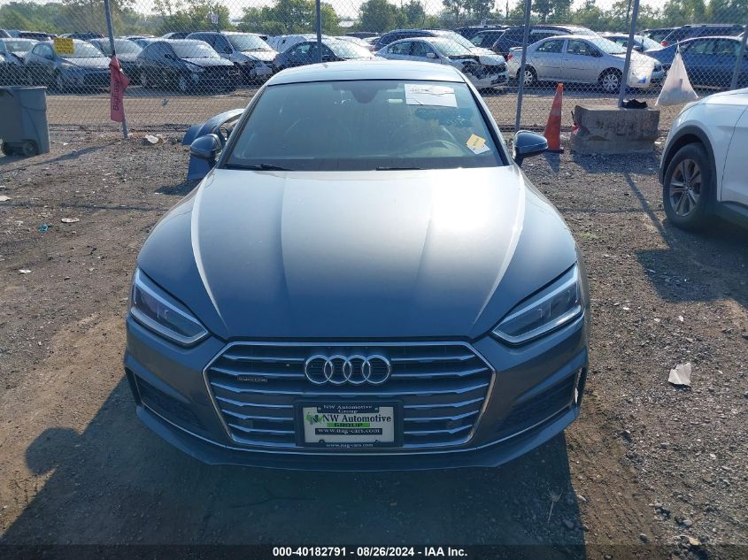 WAUENCF58JA053694 2018 Audi A5 2.0T Premium