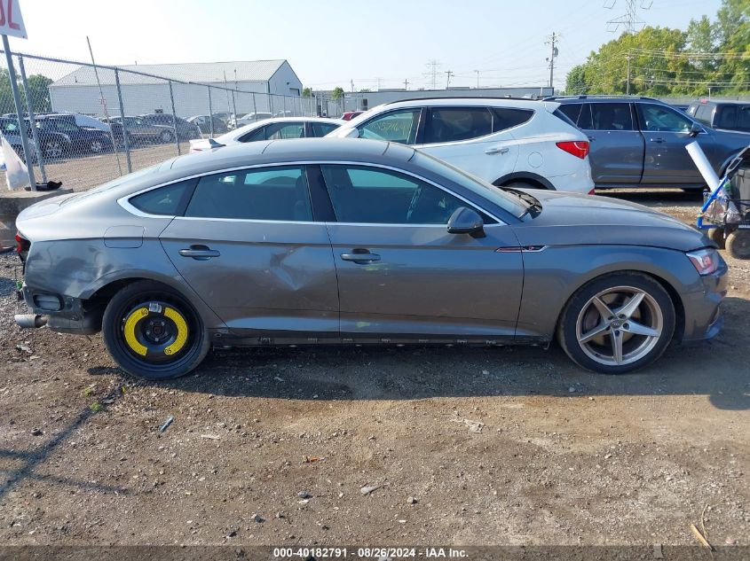 WAUENCF58JA053694 2018 Audi A5 2.0T Premium