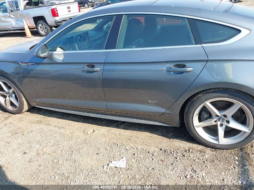 WAUENCF58JA053694 2018 Audi A5 2.0T Premium