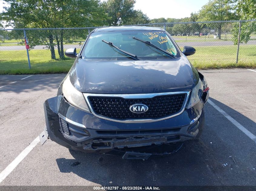 2014 Kia Sportage Lx VIN: KNDPB3AC2E7580370 Lot: 40182797