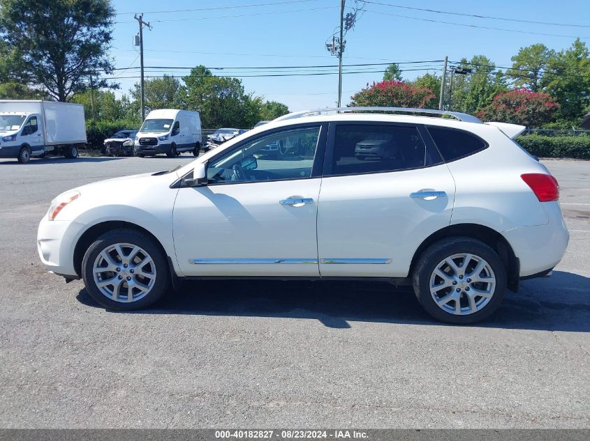 2013 Nissan Rogue Sv W/Sl Pkg VIN: JN8AS5MV4DW117198 Lot: 40182827