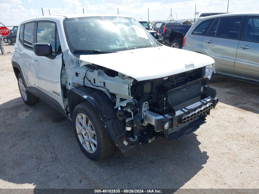 2023 Jeep Renegade Latitude 4X4 VIN: ZACNJDB12PPP62456 Lot: 40182835