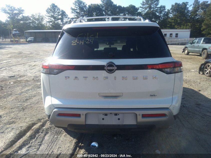 2022 Nissan Pathfinder Sl 2Wd VIN: 5N1DR3CAXNC207168 Lot: 40182842