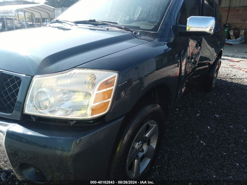 2005 Nissan Armada Se VIN: 5N1AA08B05N718483 Lot: 40182843