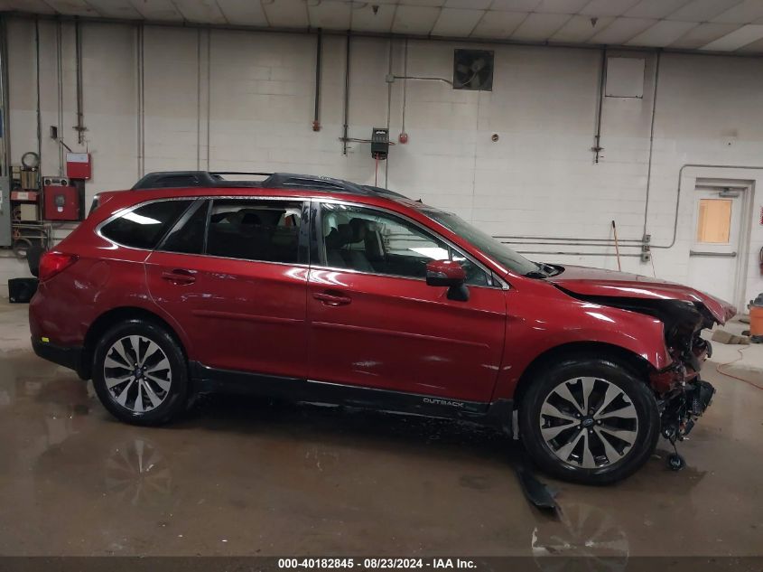 2017 Subaru Outback 2.5I Limited VIN: 4S4BSAKC2H3204451 Lot: 40182845