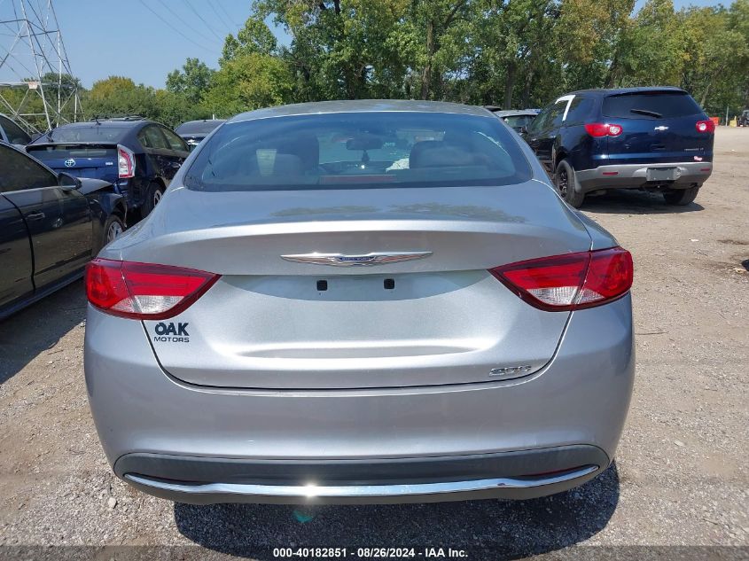 2015 Chrysler 200 Limited VIN: 1C3CCCAB4FN751608 Lot: 40182851