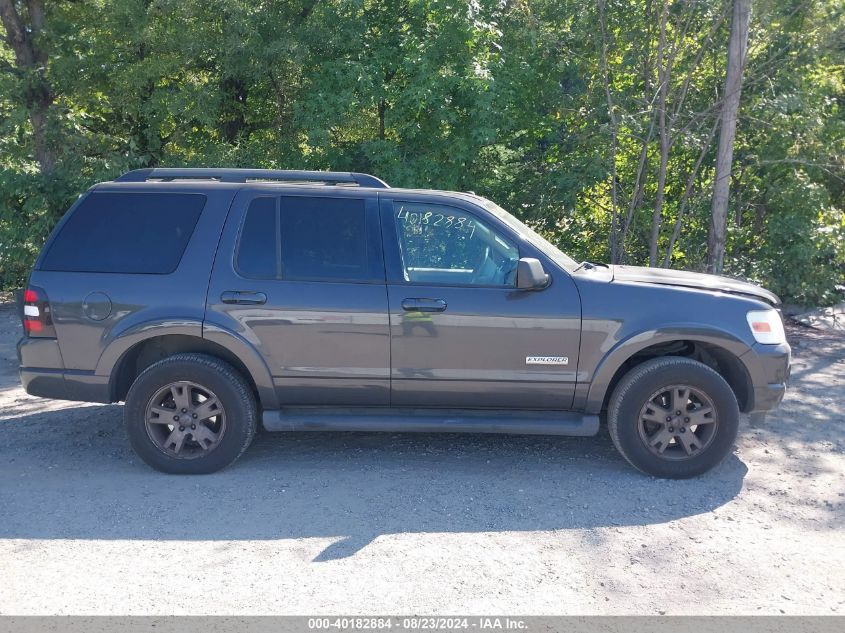 2007 Ford Explorer Xlt VIN: 1FMEU73E77UB04834 Lot: 40182884