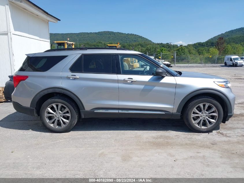 2022 Ford Explorer Xlt VIN: 1FMSK8DH9NGB17085 Lot: 40182895