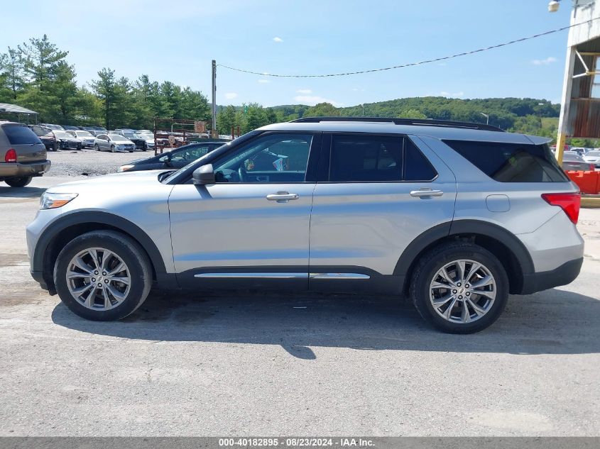 2022 Ford Explorer Xlt VIN: 1FMSK8DH9NGB17085 Lot: 40182895