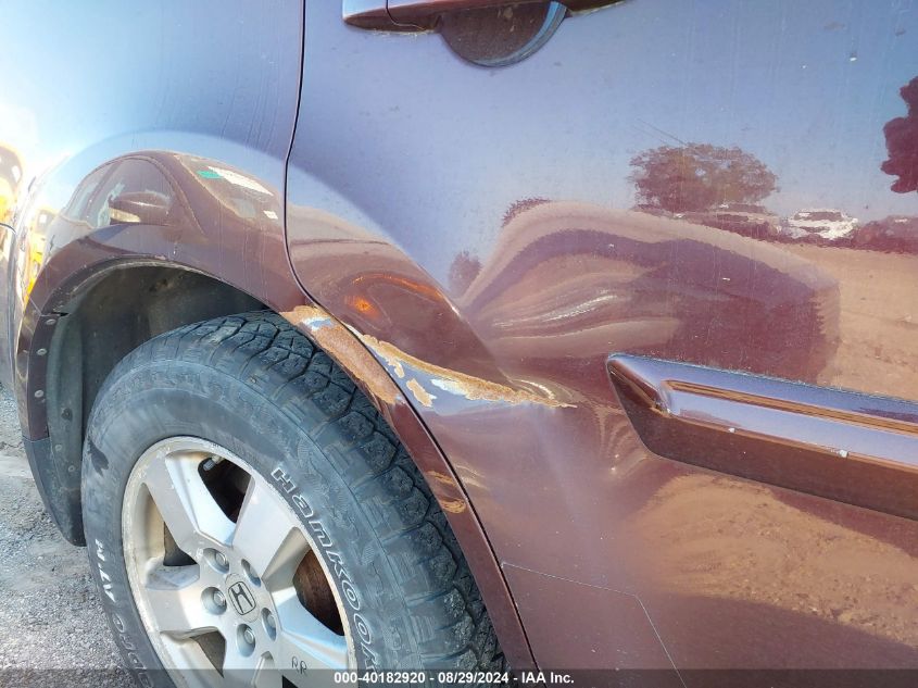 2010 Honda Pilot Ex-L VIN: 5FNYF4H54AB008484 Lot: 40182920