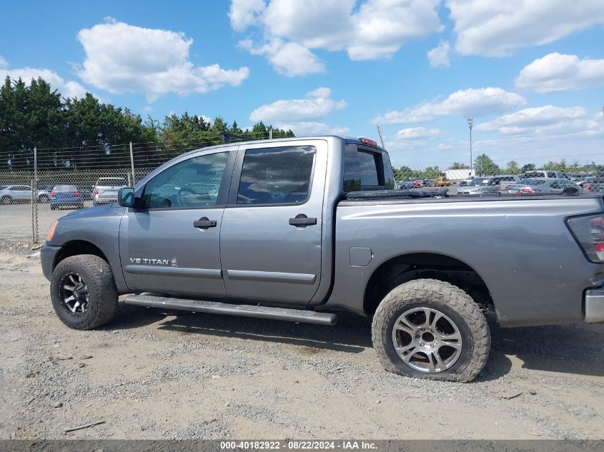 2013 Nissan Titan Sv VIN: 1N6AA0EC8DN306034 Lot: 40182922