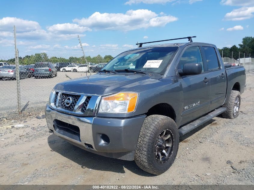 2013 Nissan Titan Sv VIN: 1N6AA0EC8DN306034 Lot: 40182922