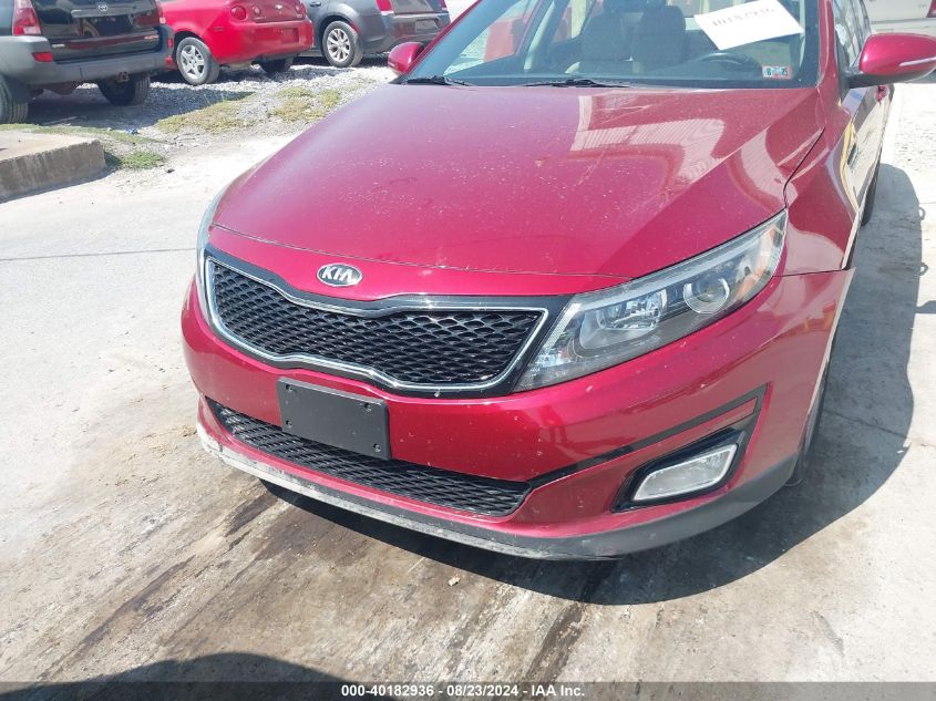 2014 Kia Optima Ex VIN: 5XXGN4A78EG346726 Lot: 40182936