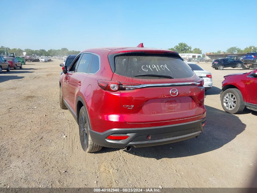 2023 Mazda Cx-9 Touring Plus VIN: JM3TCBAY0P0649108 Lot: 40182940