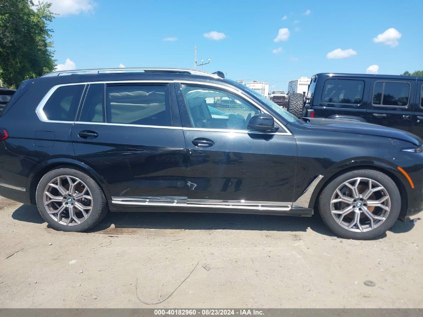 2024 BMW X7 xDrive40I VIN: 5UX23EM07R9U59203 Lot: 40182960