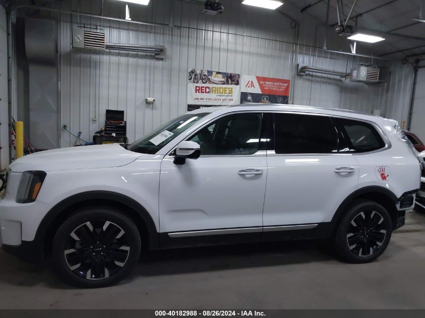 2023 Kia Telluride Sx Prestige VIN: 5XYP5DGC9PG326651 Lot: 40182988