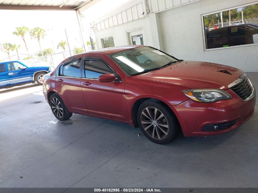 2012 Chrysler 200 S VIN: 1C3CCBHG8CN107004 Lot: 40182995