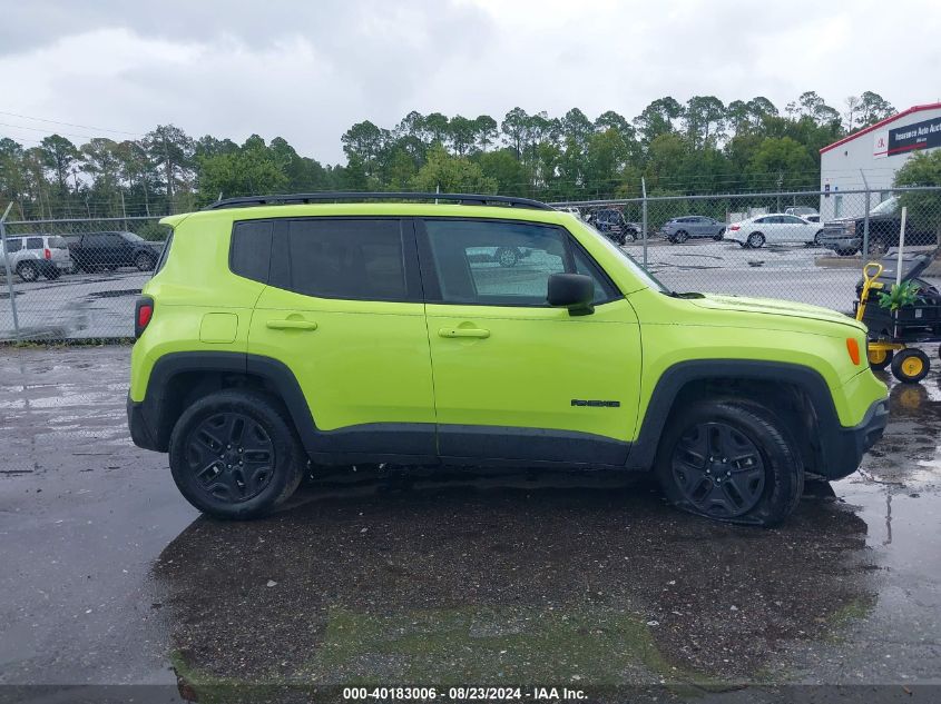 2018 Jeep Renegade Upland Edition 4X4 VIN: ZACCJBAB1JPH68877 Lot: 40183006