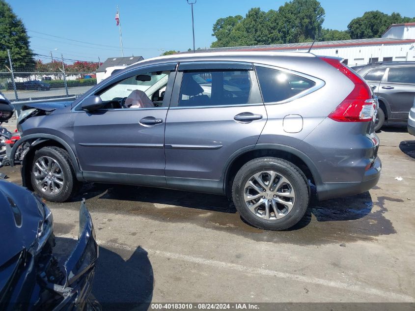 2015 HONDA CR-V EX-L - 5J6RM4H70FL042173