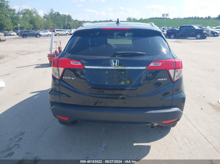 2021 Honda Hr-V Awd Ex VIN: 3CZRU6H54MM706299 Lot: 40183022