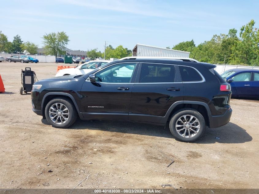 2019 Jeep Cherokee Latitude Plus Fwd VIN: 1C4PJLLB0KD344871 Lot: 40183030