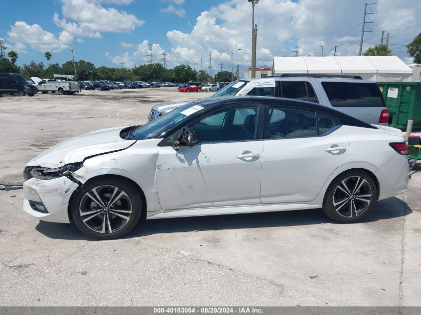 2022 Nissan Sentra Sr Xtronic Cvt VIN: 3N1AB8DV3NY258063 Lot: 40183054