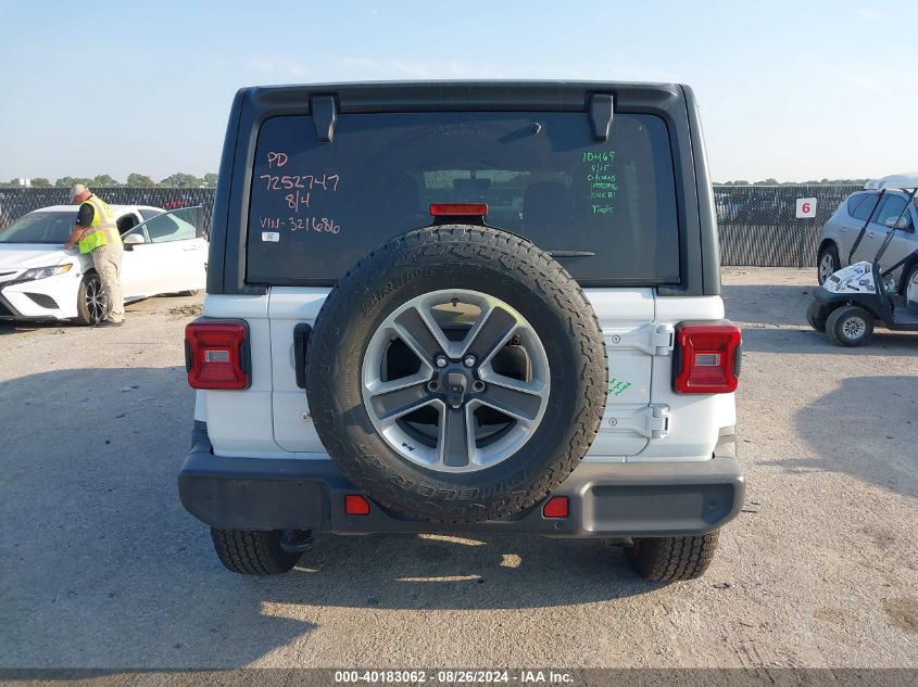 2018 Jeep Wrangler Unlimited Sahara 4X4 VIN: 1C4HJXEG1JW321686 Lot: 40183062