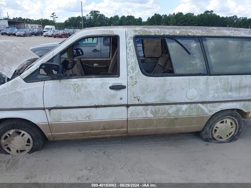 1995 Ford Aerostar VIN: 1FMDA31U9SZB53410 Lot: 40183082