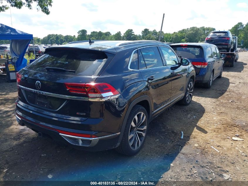 VIN 1V2FE2CA6MC235825 2021 Volkswagen Atlas, Cross... no.4