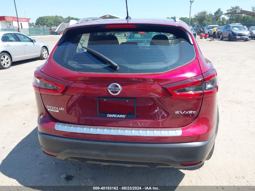 2022 Nissan Rogue Sport Sv Awd Xtronic Cvt VIN: JN1BJ1BW5NW484297 Lot: 40183162