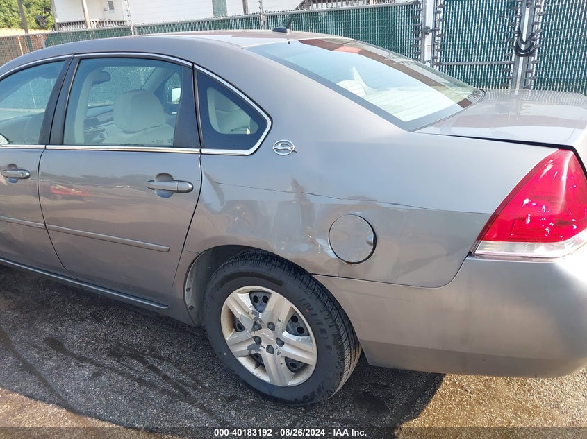 2G1WB58K169380139 2006 Chevrolet Impala Ls
