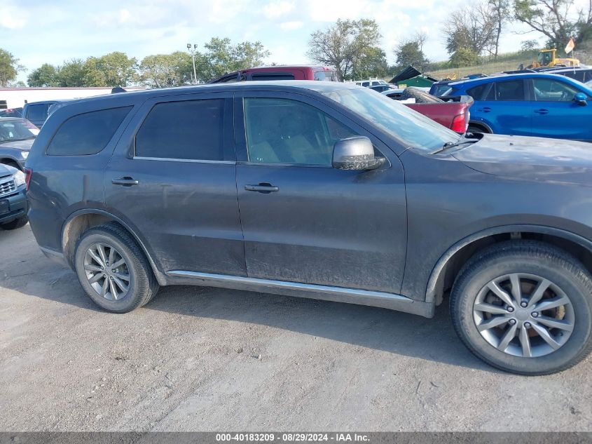 2017 Dodge Durango Sxt Awd VIN: 1C4RDJAG6HC783137 Lot: 40183209