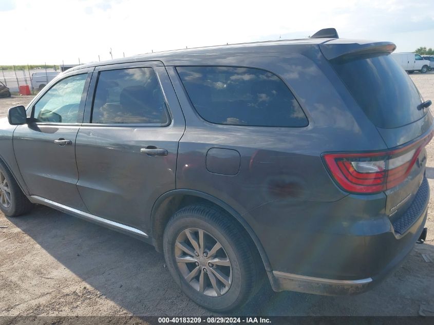 2017 Dodge Durango Sxt Awd VIN: 1C4RDJAG6HC783137 Lot: 40183209