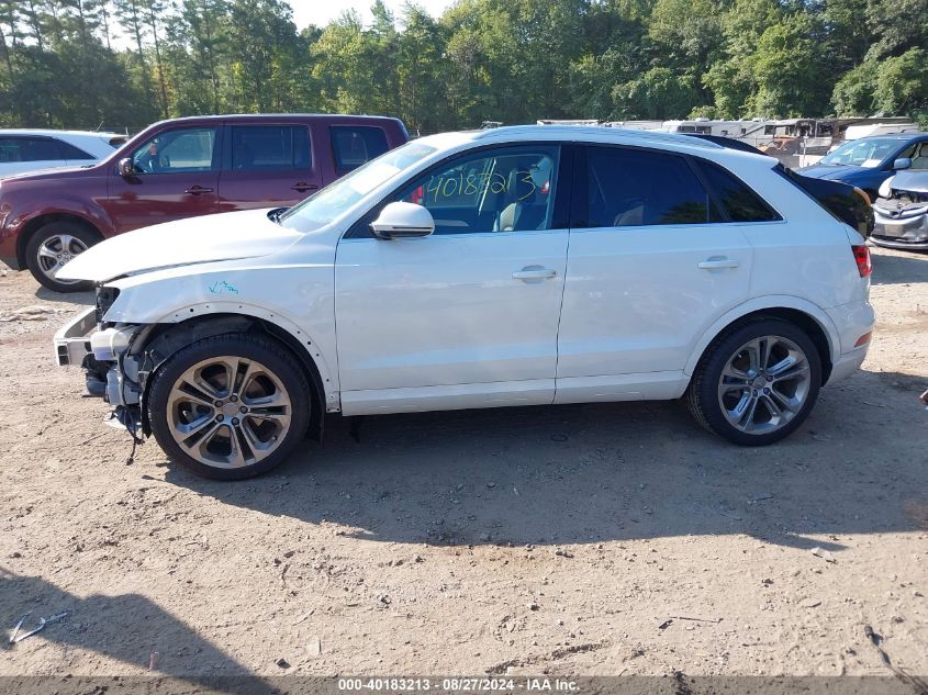 2015 Audi Q3 2.0T Premium Plus VIN: WA1GFCFS3FR013833 Lot: 40183213