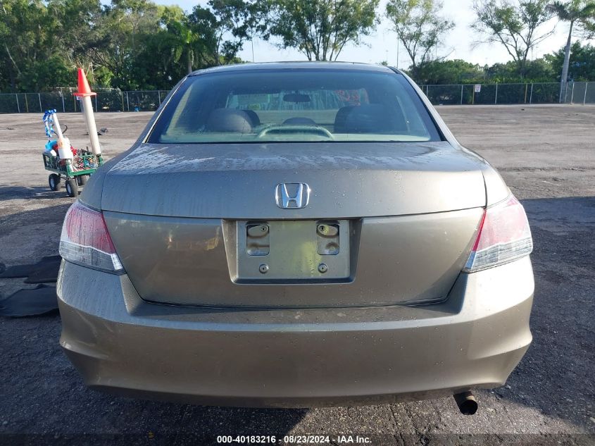 2008 Honda Accord 2.4 Lx VIN: 1HGCP25368A142223 Lot: 40183216