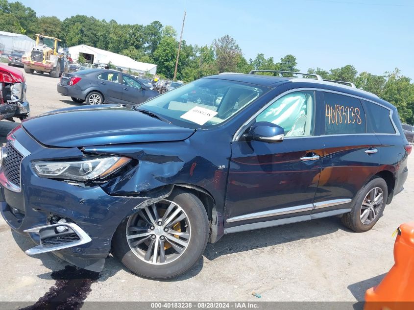 2017 Infiniti Qx60 VIN: 5N1DL0MM0HC529203 Lot: 40183238