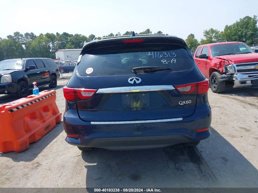 2017 Infiniti Qx60 VIN: 5N1DL0MM0HC529203 Lot: 40183238