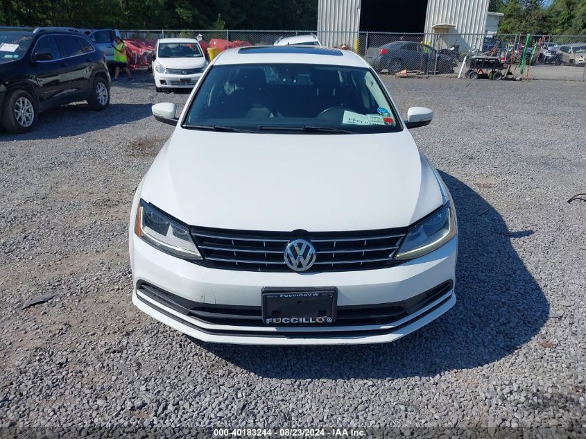 2018 Volkswagen Jetta 1.4T Se/1.4T Wolfsburg Edition VIN: 3VWDB7AJ0JM261779 Lot: 40183244