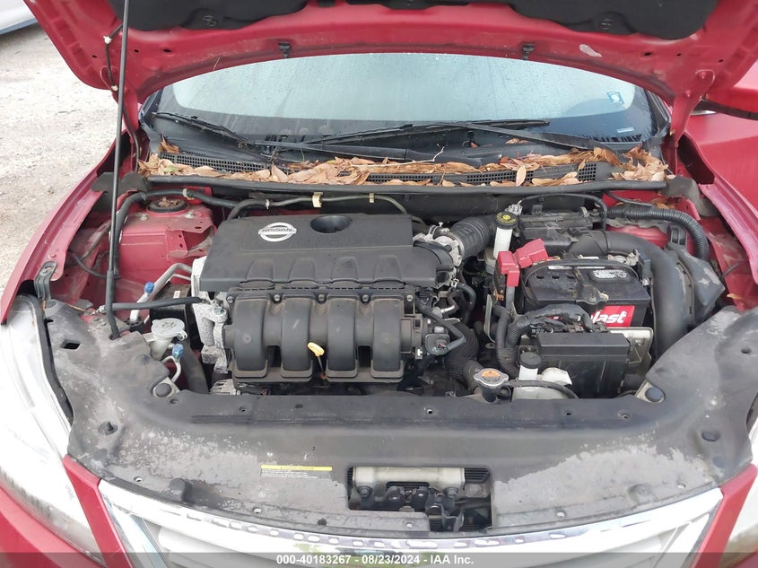 2014 Nissan Sentra Sv VIN: 3N1AB7APXEL619530 Lot: 40183267