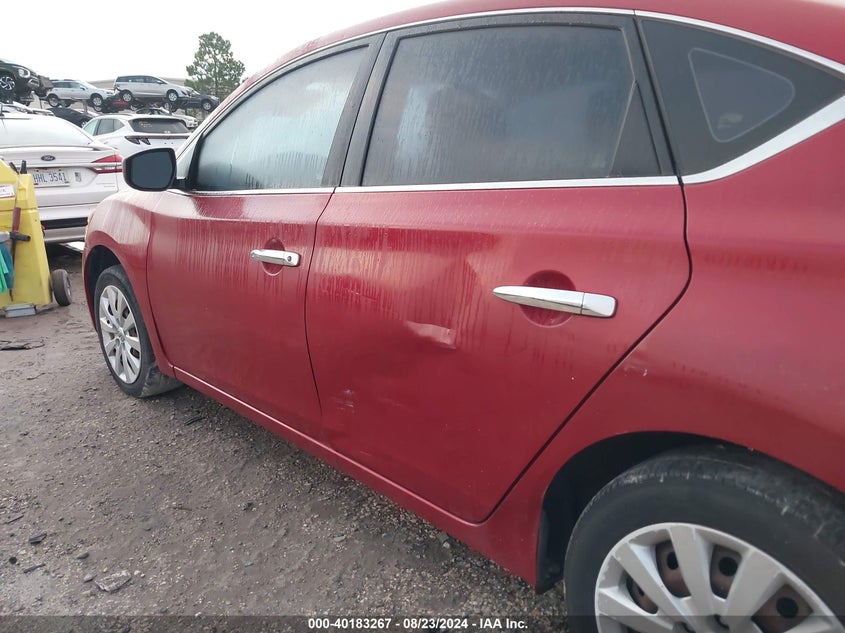 2014 Nissan Sentra Sv VIN: 3N1AB7APXEL619530 Lot: 40183267