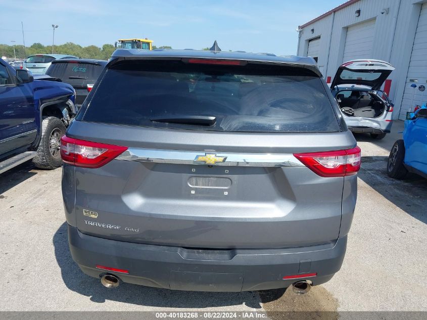 2019 Chevrolet Traverse Ls VIN: 1GNEVFKW3KJ161166 Lot: 40183268