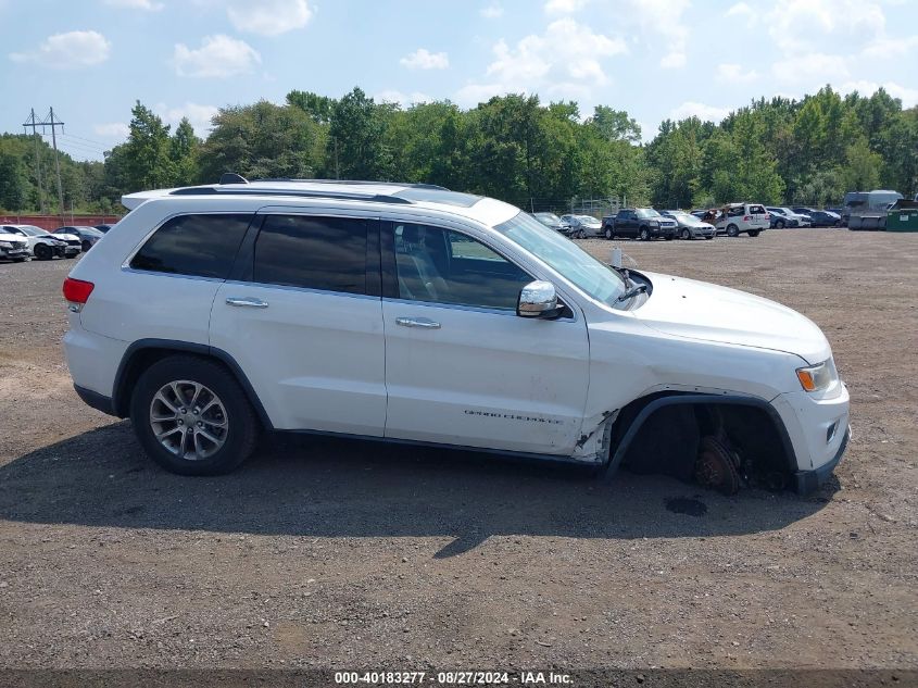 2014 Jeep Grand Cherokee Limited VIN: 1C4RJFBG8EC122256 Lot: 40183277