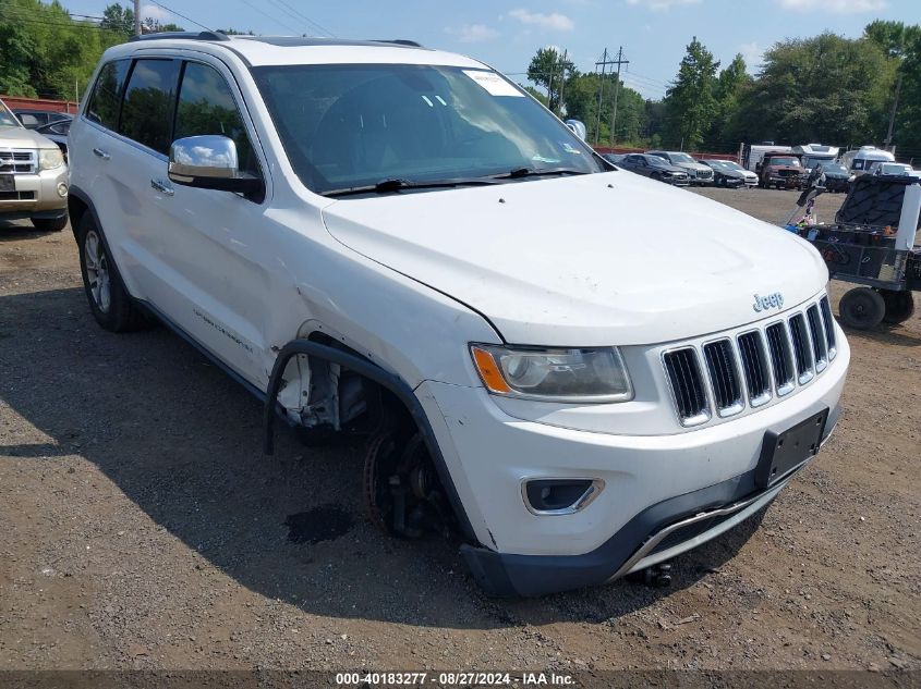 2014 Jeep Grand Cherokee Limited VIN: 1C4RJFBG8EC122256 Lot: 40183277